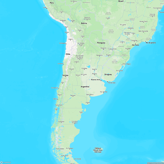 Map of Argentina