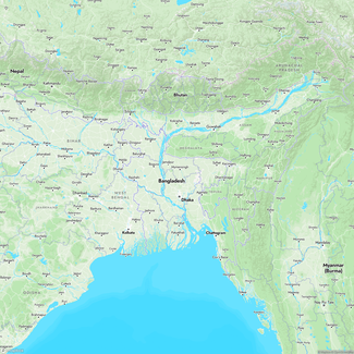 Map of Bangladesh