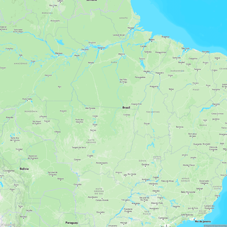 Map of Brazil