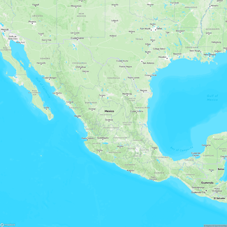 Map of Mexico