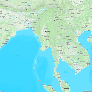 Map of Myanmar